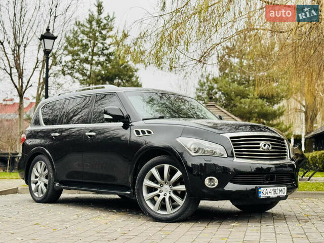 Черный Инфинити QX56, объемом двигателя 5.6 л и пробегом 220 тыс. км за 21500 $, фото 10 на Automoto.ua
