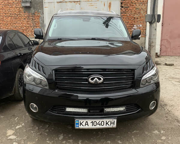 Черный Инфинити QX56, объемом двигателя 5.6 л и пробегом 285 тыс. км за 15600 $, фото 7 на Automoto.ua