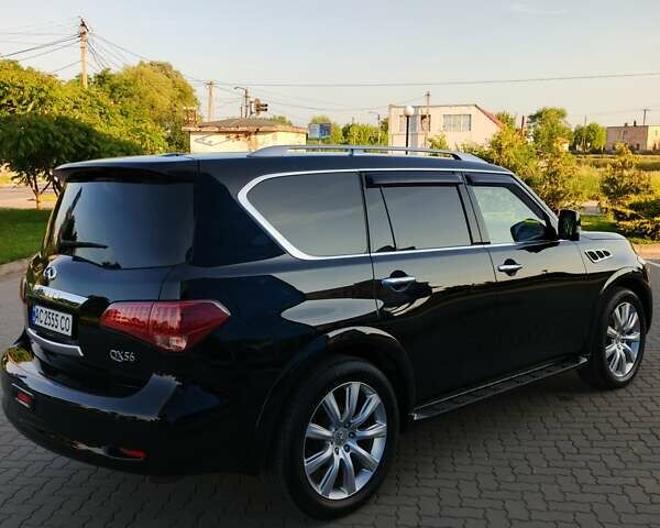 Черный Инфинити QX56, объемом двигателя 5.55 л и пробегом 141 тыс. км за 18100 $, фото 2 на Automoto.ua