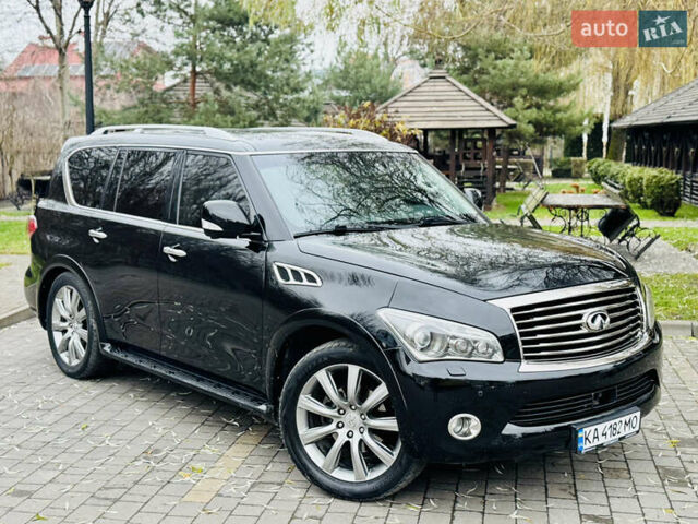 Черный Инфинити QX56, объемом двигателя 5.6 л и пробегом 220 тыс. км за 21500 $, фото 7 на Automoto.ua