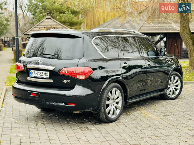 Черный Инфинити QX56, объемом двигателя 5.6 л и пробегом 220 тыс. км за 21500 $, фото 25 на Automoto.ua