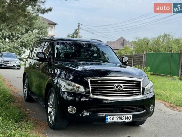 Черный Инфинити QX56, объемом двигателя 5.6 л и пробегом 216 тыс. км за 14800 $, фото 2 на Automoto.ua