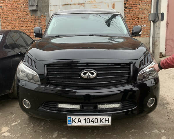 Черный Инфинити QX56, объемом двигателя 5.6 л и пробегом 285 тыс. км за 15600 $, фото 2 на Automoto.ua