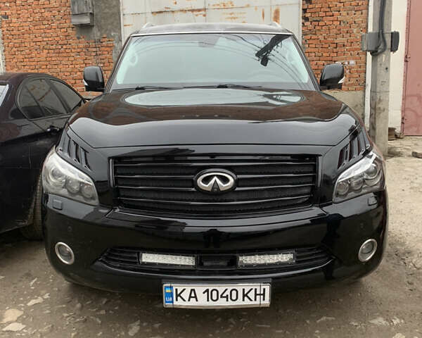 Черный Инфинити QX56, объемом двигателя 5.6 л и пробегом 285 тыс. км за 15600 $, фото 1 на Automoto.ua