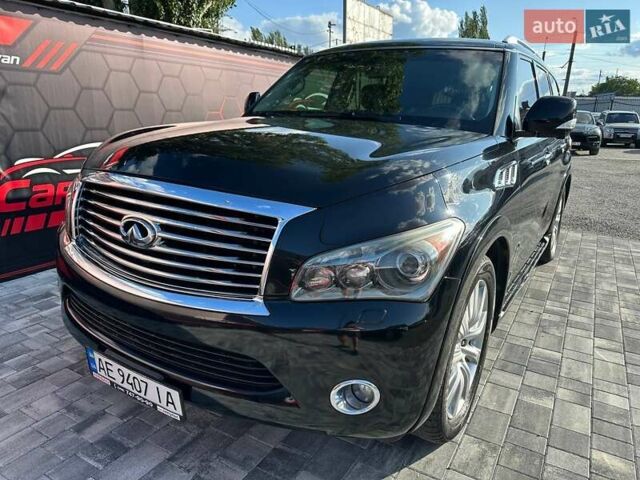 Черный Инфинити QX56, объемом двигателя 5.55 л и пробегом 203 тыс. км за 14600 $, фото 12 на Automoto.ua