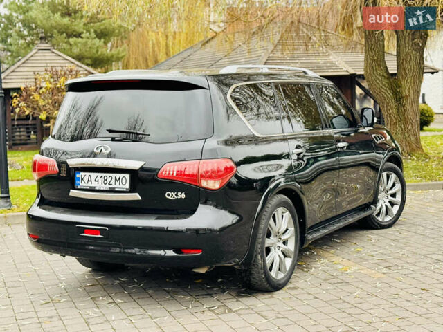 Черный Инфинити QX56, объемом двигателя 5.6 л и пробегом 220 тыс. км за 21500 $, фото 26 на Automoto.ua