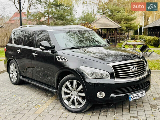 Черный Инфинити QX56, объемом двигателя 5.6 л и пробегом 220 тыс. км за 21500 $, фото 9 на Automoto.ua