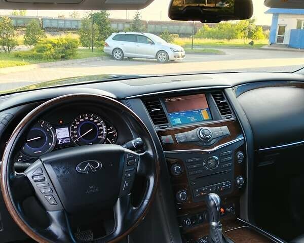 Черный Инфинити QX56, объемом двигателя 5.55 л и пробегом 141 тыс. км за 18100 $, фото 21 на Automoto.ua