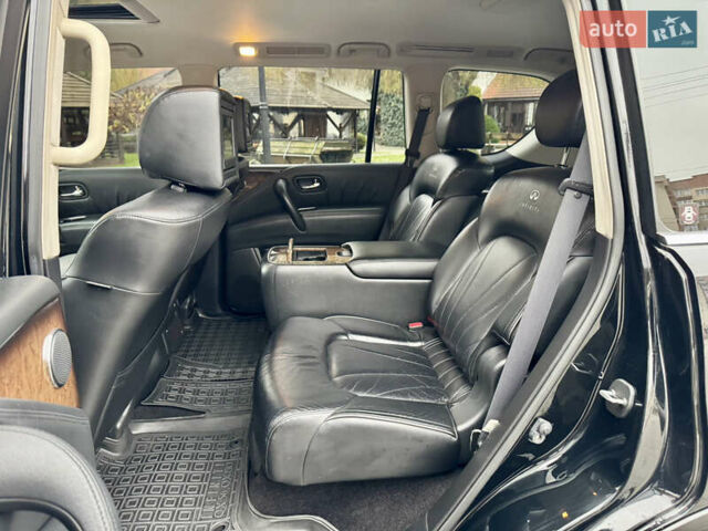 Черный Инфинити QX56, объемом двигателя 5.6 л и пробегом 220 тыс. км за 21500 $, фото 61 на Automoto.ua