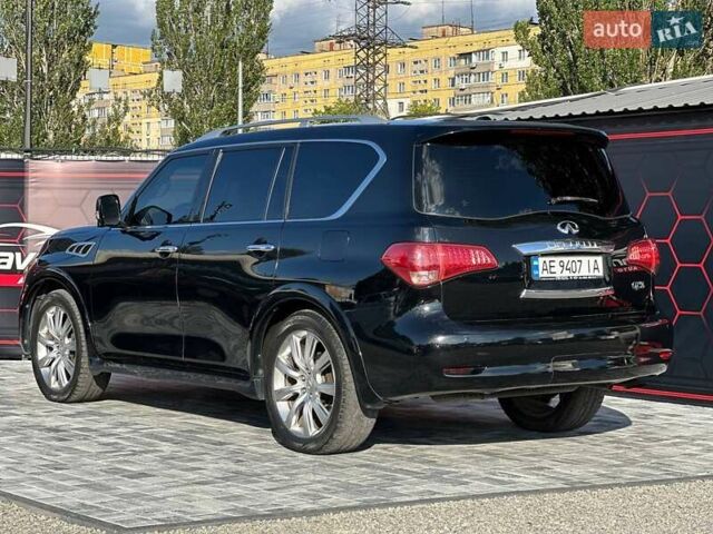 Черный Инфинити QX56, объемом двигателя 5.55 л и пробегом 203 тыс. км за 14600 $, фото 9 на Automoto.ua