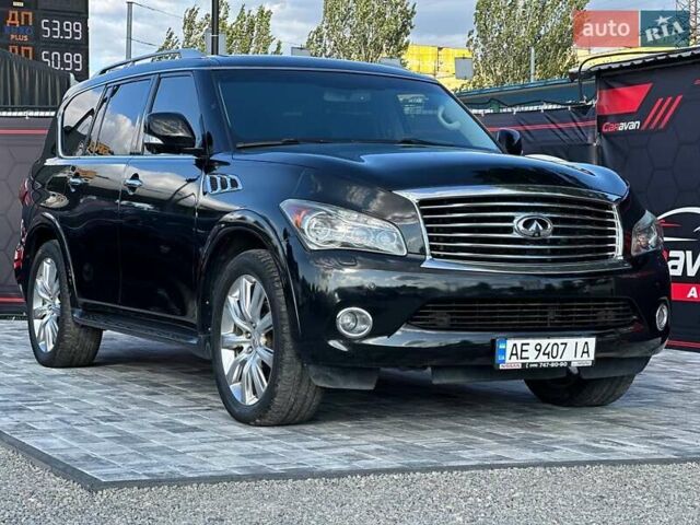 Черный Инфинити QX56, объемом двигателя 5.55 л и пробегом 203 тыс. км за 14600 $, фото 2 на Automoto.ua