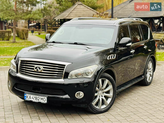 Черный Инфинити QX56, объемом двигателя 5.6 л и пробегом 220 тыс. км за 21500 $, фото 16 на Automoto.ua