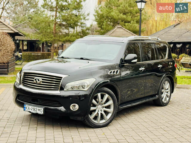 Черный Инфинити QX56, объемом двигателя 5.6 л и пробегом 220 тыс. км за 21500 $, фото 15 на Automoto.ua