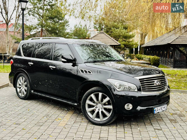 Черный Инфинити QX56, объемом двигателя 5.6 л и пробегом 220 тыс. км за 21500 $, фото 11 на Automoto.ua