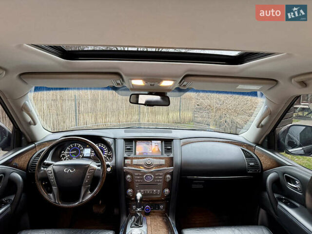 Черный Инфинити QX56, объемом двигателя 5.6 л и пробегом 220 тыс. км за 21500 $, фото 94 на Automoto.ua