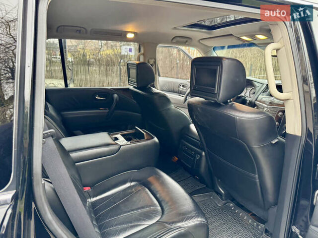 Черный Инфинити QX56, объемом двигателя 5.6 л и пробегом 220 тыс. км за 21500 $, фото 77 на Automoto.ua