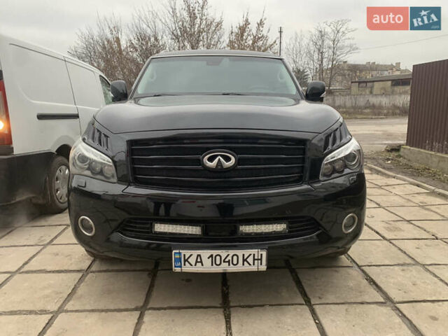 Черный Инфинити QX56, объемом двигателя 5.6 л и пробегом 285 тыс. км за 15600 $, фото 5 на Automoto.ua