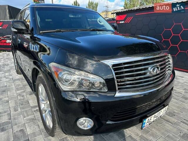 Черный Инфинити QX56, объемом двигателя 5.55 л и пробегом 203 тыс. км за 13999 $, фото 4 на Automoto.ua