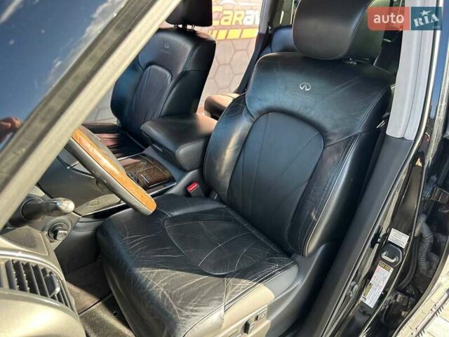 Черный Инфинити QX56, объемом двигателя 5.55 л и пробегом 203 тыс. км за 13499 $, фото 18 на Automoto.ua