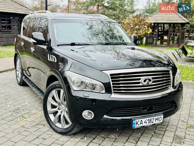 Черный Инфинити QX56, объемом двигателя 5.6 л и пробегом 220 тыс. км за 21500 $, фото 6 на Automoto.ua