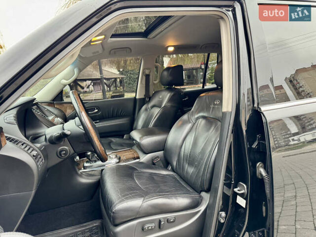 Черный Инфинити QX56, объемом двигателя 5.6 л и пробегом 220 тыс. км за 21500 $, фото 52 на Automoto.ua