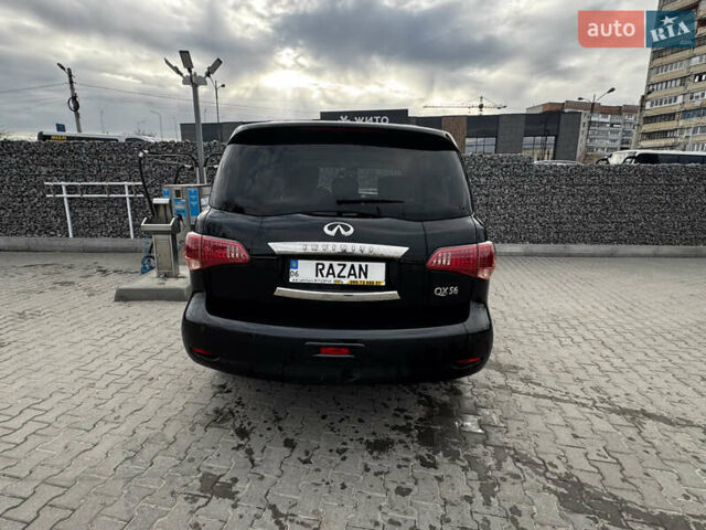 Черный Инфинити QX56, объемом двигателя 5.6 л и пробегом 150 тыс. км за 20500 $, фото 48 на Automoto.ua