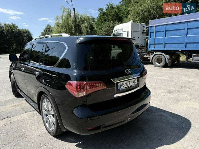 Черный Инфинити QX56, объемом двигателя 5.55 л и пробегом 255 тыс. км за 19000 $, фото 6 на Automoto.ua