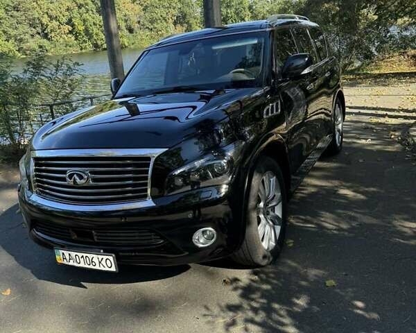 Черный Инфинити QX56, объемом двигателя 5.55 л и пробегом 190 тыс. км за 14900 $, фото 3 на Automoto.ua