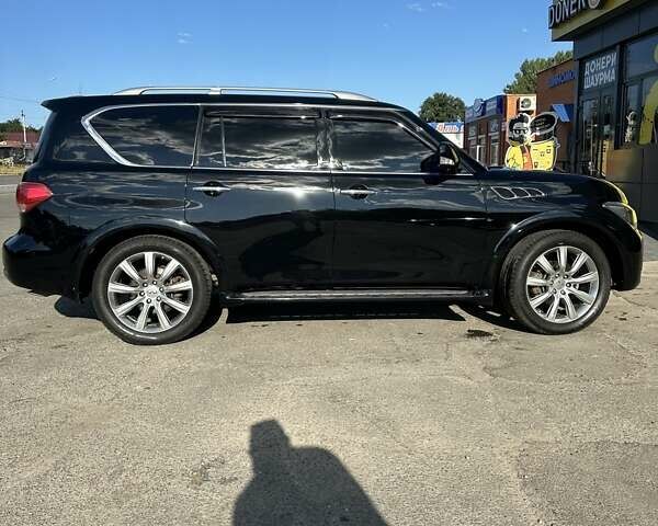Черный Инфинити QX56, объемом двигателя 5.55 л и пробегом 123 тыс. км за 23500 $, фото 5 на Automoto.ua