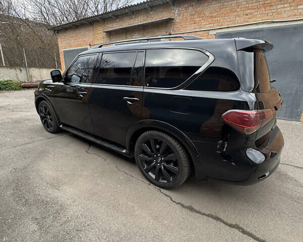 Черный Инфинити QX56, объемом двигателя 5.55 л и пробегом 322 тыс. км за 20000 $, фото 6 на Automoto.ua