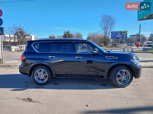 Черный Инфинити QX56, объемом двигателя 5.6 л и пробегом 150 тыс. км за 20500 $, фото 5 на Automoto.ua