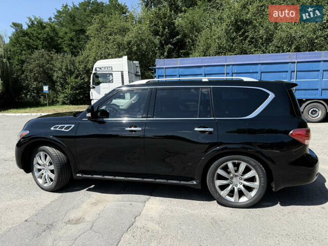 Черный Инфинити QX56, объемом двигателя 5.55 л и пробегом 255 тыс. км за 19000 $, фото 9 на Automoto.ua
