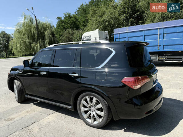 Черный Инфинити QX56, объемом двигателя 5.55 л и пробегом 255 тыс. км за 19000 $, фото 7 на Automoto.ua