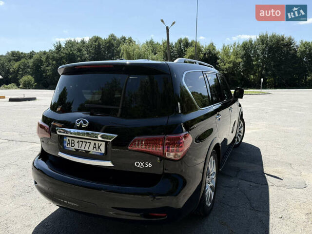 Черный Инфинити QX56, объемом двигателя 5.55 л и пробегом 255 тыс. км за 19000 $, фото 4 на Automoto.ua