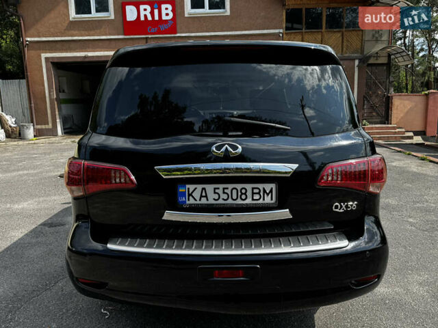 Черный Инфинити QX56, объемом двигателя 5.6 л и пробегом 230 тыс. км за 15000 $, фото 5 на Automoto.ua