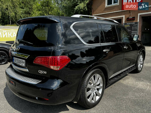 Черный Инфинити QX56, объемом двигателя 5.6 л и пробегом 230 тыс. км за 15000 $, фото 6 на Automoto.ua