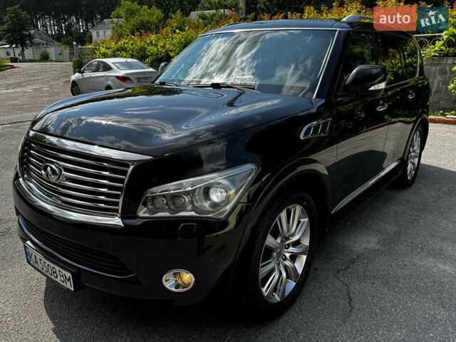 Черный Инфинити QX56, объемом двигателя 5.6 л и пробегом 230 тыс. км за 15000 $, фото 14 на Automoto.ua