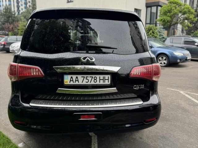 Черный Инфинити QX56, объемом двигателя 5.6 л и пробегом 305 тыс. км за 17800 $, фото 2 на Automoto.ua