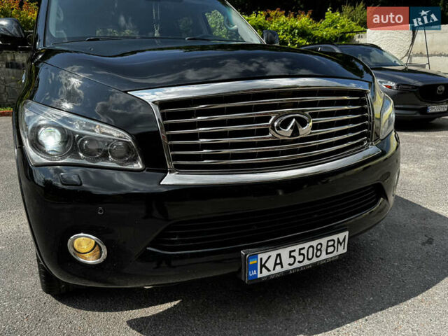 Черный Инфинити QX56, объемом двигателя 5.6 л и пробегом 230 тыс. км за 15000 $, фото 11 на Automoto.ua