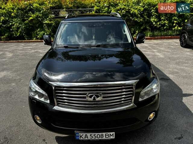 Черный Инфинити QX56, объемом двигателя 5.6 л и пробегом 230 тыс. км за 15000 $, фото 13 на Automoto.ua