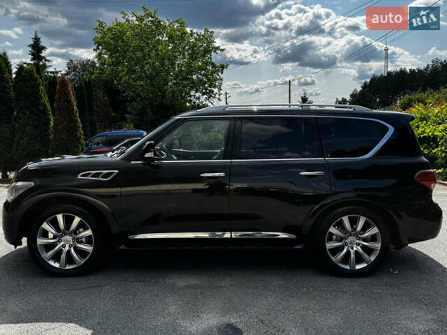Черный Инфинити QX56, объемом двигателя 5.6 л и пробегом 230 тыс. км за 15000 $, фото 2 на Automoto.ua