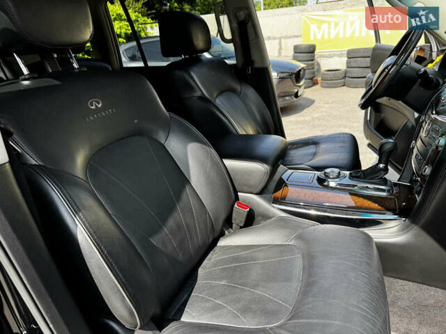 Черный Инфинити QX56, объемом двигателя 5.6 л и пробегом 230 тыс. км за 15000 $, фото 38 на Automoto.ua