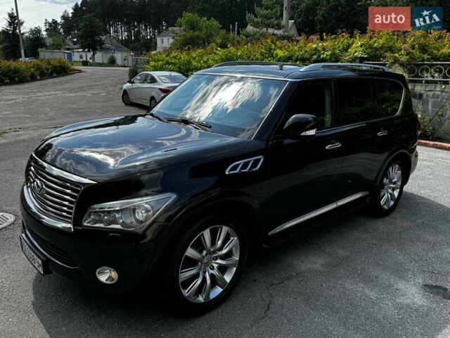 Черный Инфинити QX56, объемом двигателя 5.6 л и пробегом 230 тыс. км за 15000 $, фото 15 на Automoto.ua