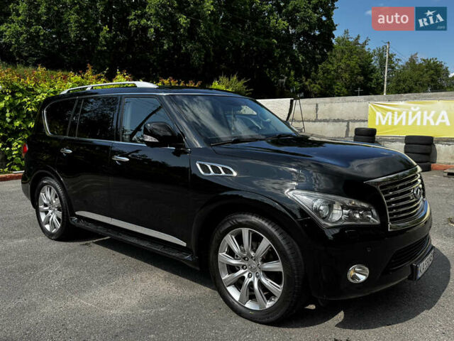 Черный Инфинити QX56, объемом двигателя 5.6 л и пробегом 230 тыс. км за 15000 $, фото 9 на Automoto.ua