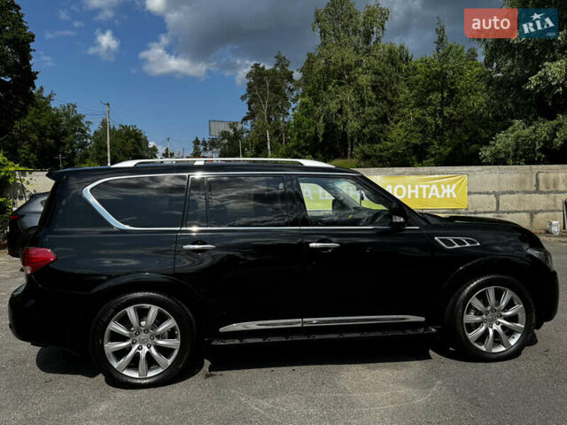 Черный Инфинити QX56, объемом двигателя 5.6 л и пробегом 230 тыс. км за 15000 $, фото 7 на Automoto.ua