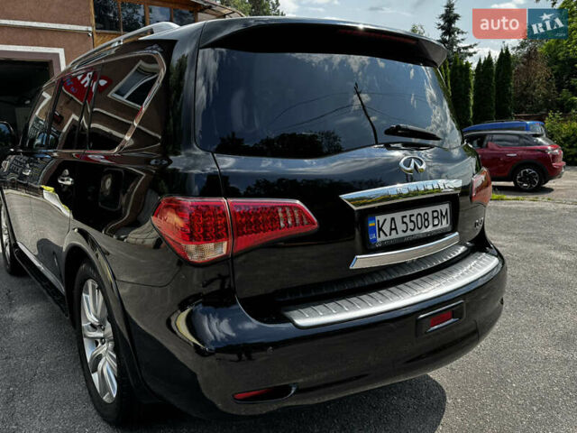 Черный Инфинити QX56, объемом двигателя 5.6 л и пробегом 230 тыс. км за 15000 $, фото 4 на Automoto.ua