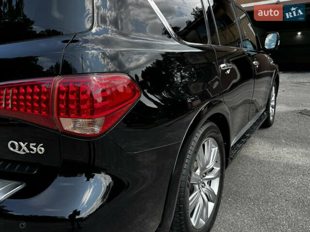 Черный Инфинити QX56, объемом двигателя 5.6 л и пробегом 230 тыс. км за 15000 $, фото 17 на Automoto.ua