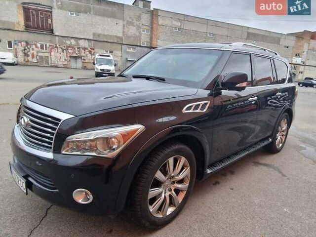 Чорний Інфініті QX56, об'ємом двигуна 5.55 л та пробігом 137 тис. км за 23000 $, фото 1 на Automoto.ua