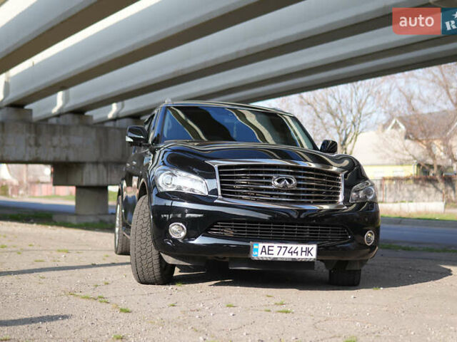 Черный Инфинити QX56, объемом двигателя 5.55 л и пробегом 114 тыс. км за 19500 $, фото 16 на Automoto.ua