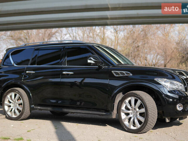Черный Инфинити QX56, объемом двигателя 5.55 л и пробегом 114 тыс. км за 19500 $, фото 13 на Automoto.ua